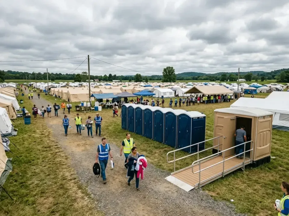 disaster-relief-camp-restrooms-010 — frequently asked questions, Dumpster & Portable Bathrooms Rental in Oak Grove, MN